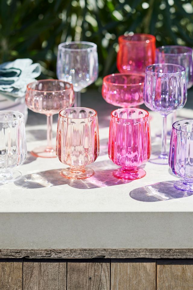 Lucia Acrylic Goblets, Set of 4 #4