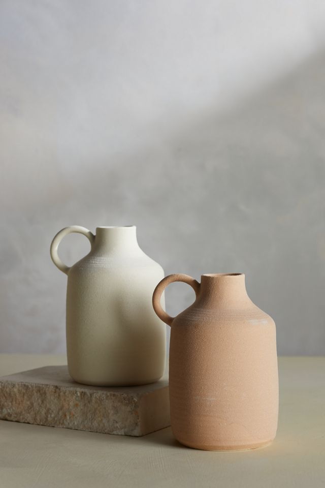 Porcelain Jug Vase, One Handle #1