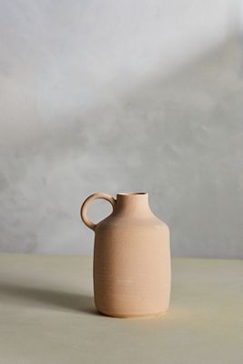 Porcelain Jug Vase, One Handle