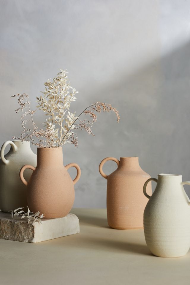 Porcelain Jug Vase, Two Handle #2