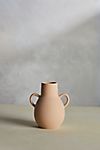 Porcelain Round Vase, Two Handle