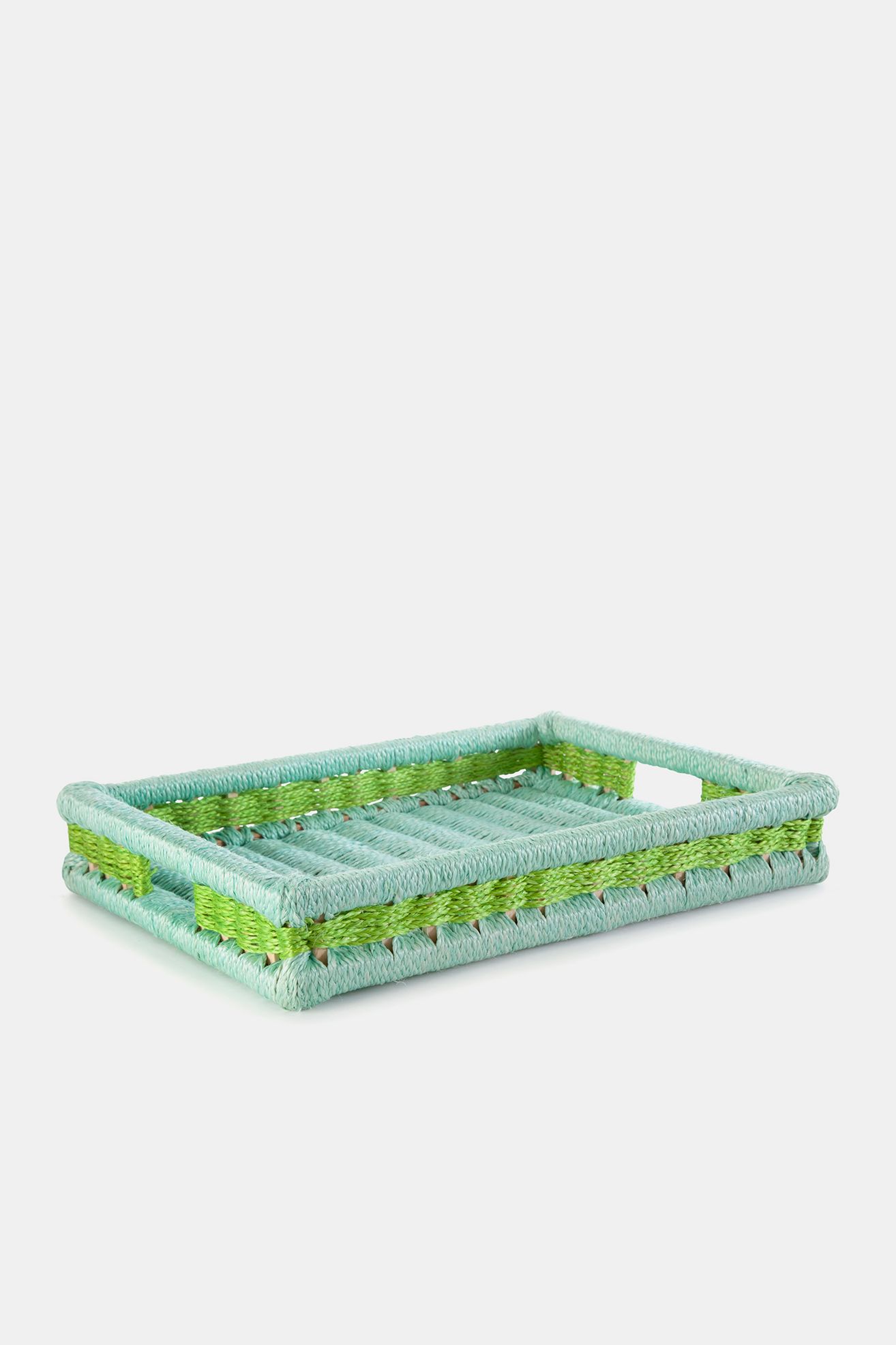 Charlie Sprout Colorblock Tray - Apple/Aqua, One Size