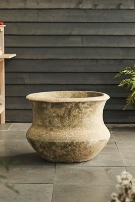 Terrain Barnacle Lotus Planter In Neutral