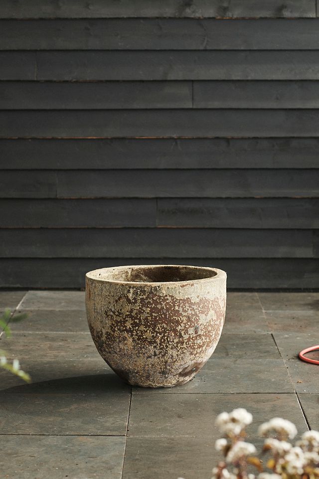 Barnacle Low Egg Pot, 24" #1