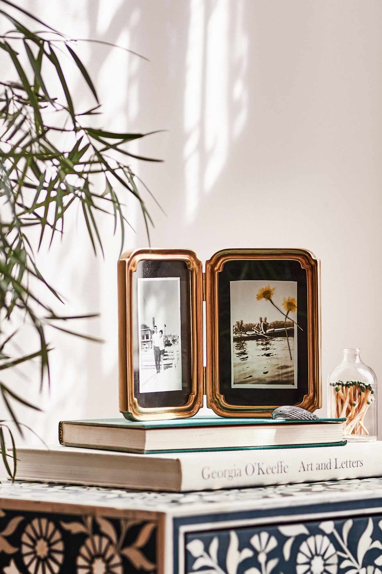 Aperture Double Frame - Bronze, Standard, One Size