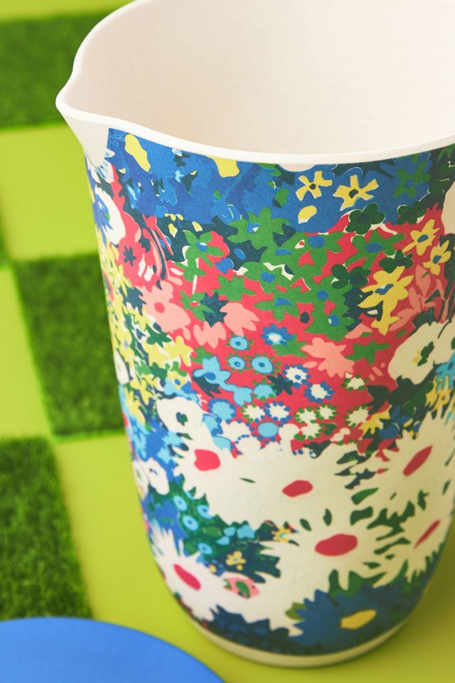 Sarah Campbell Bamboo Melamine Pitcher #1