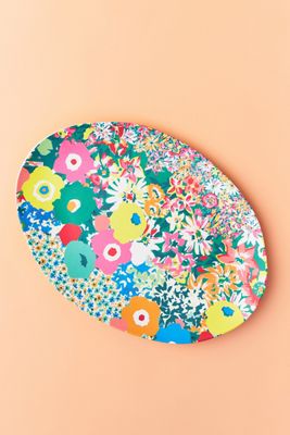 Sarah Campbell Bamboo Melamine Platter