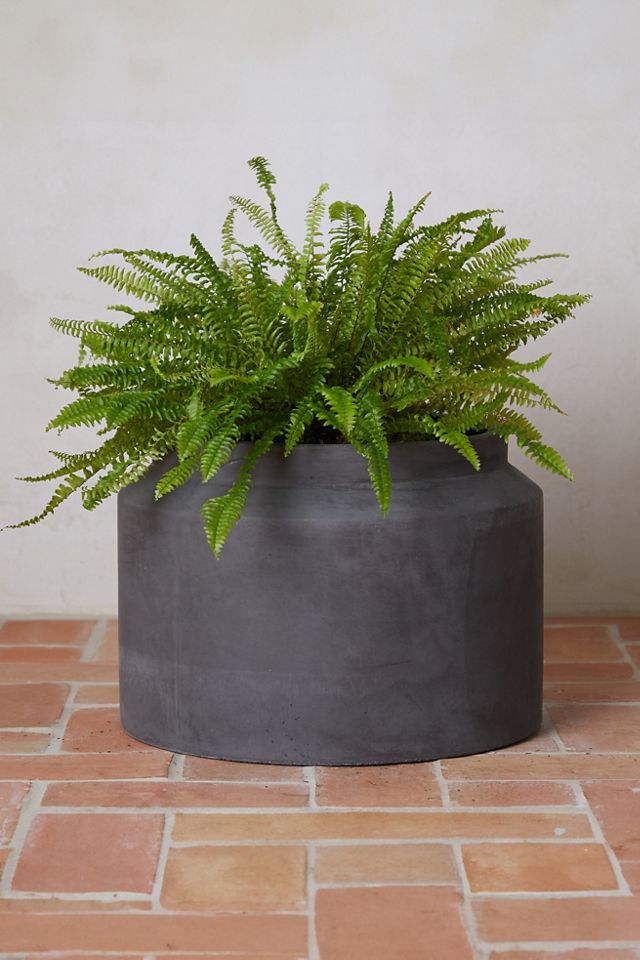 Fiber Jar Planter, 21"