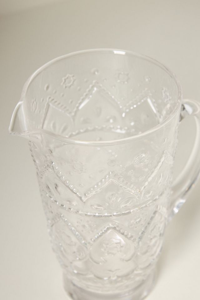 The Bombay Handblown Glass Pitcher #1