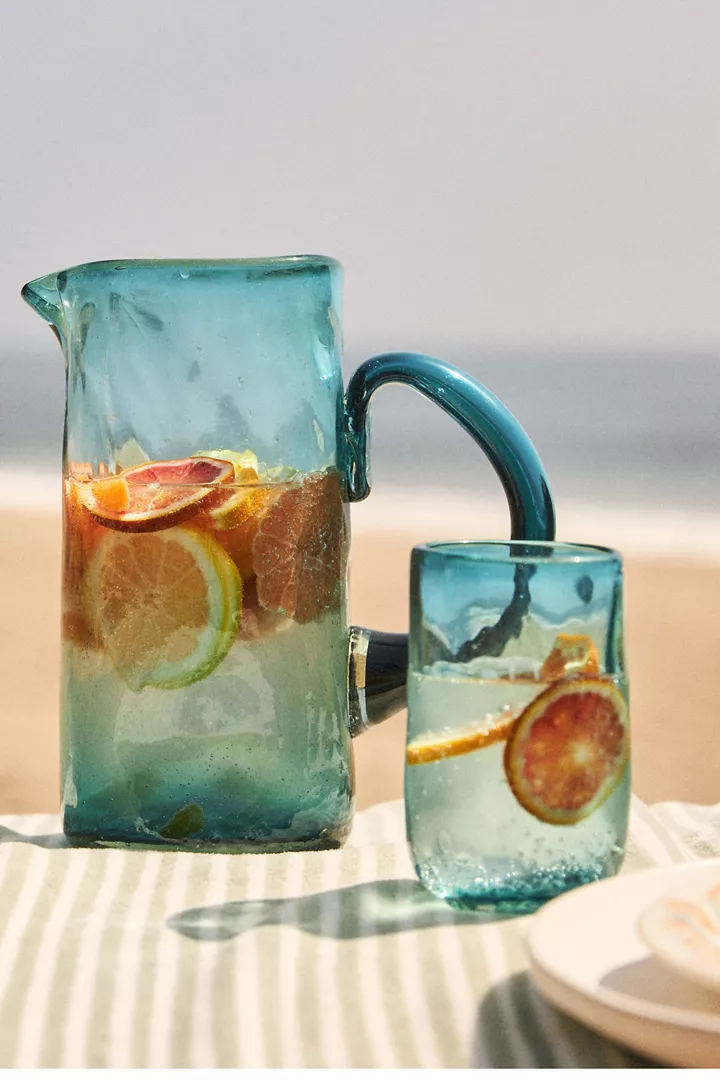 Anthroplogie Recycled Aviva Pitcher