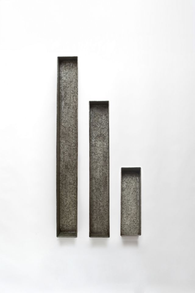 Habit & Form Rectangle Trough, Large #1