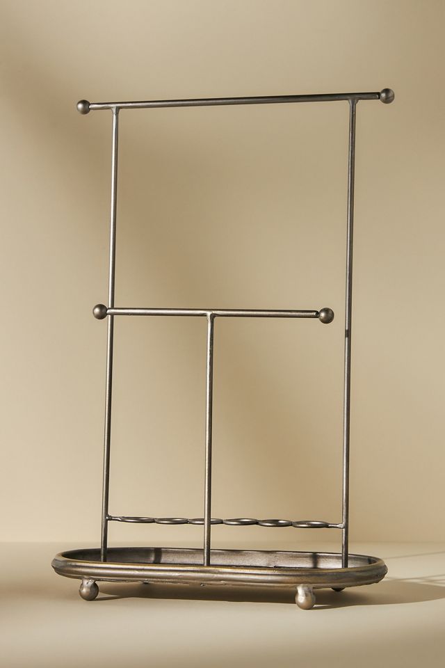 Hammered Jewelry Stand #1