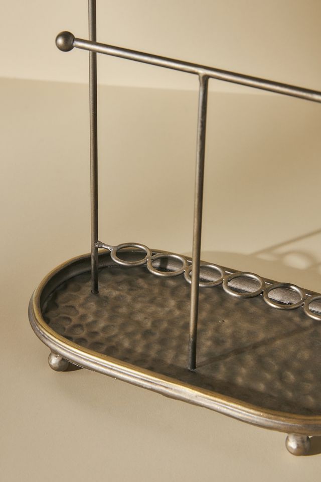 Hammered Jewelry Stand #2