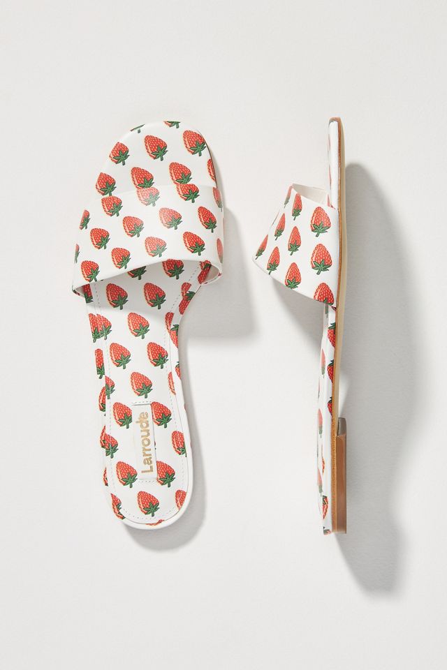 Larroudé Ivy Slide Sandals