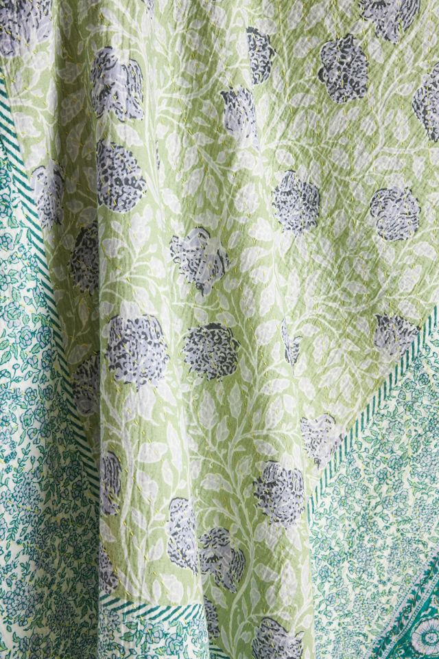 Floral Printed Throw Blanket #1