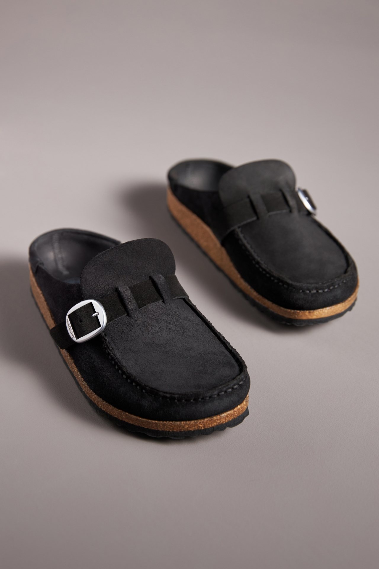 Birkenstock Buckley Suede Clogs