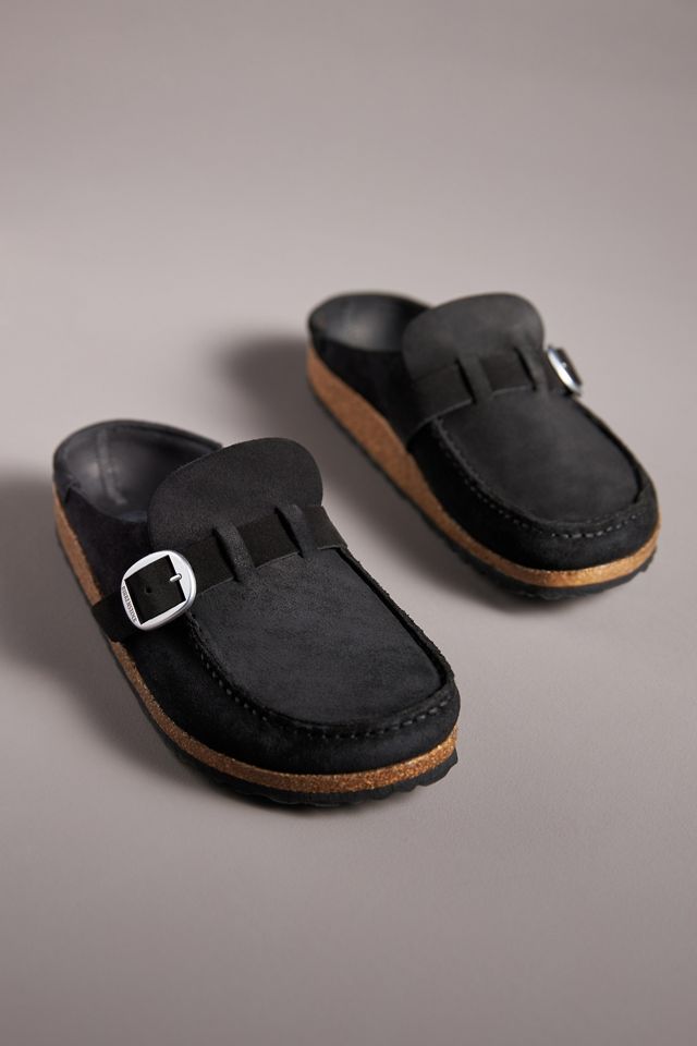 Birkenstock Buckley Suede Clogs #1