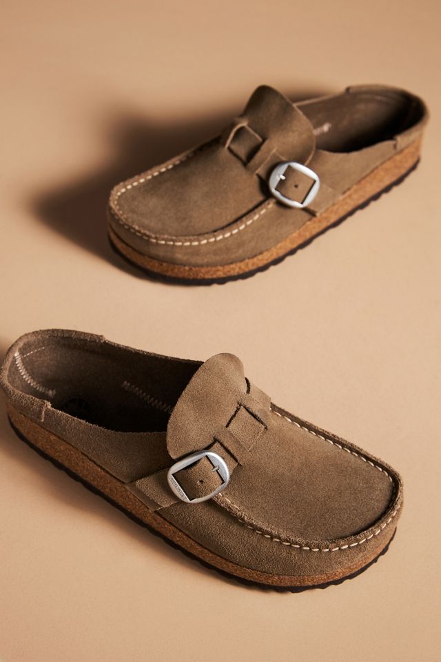 Birkenstock Buckley Suede Clogs #2
