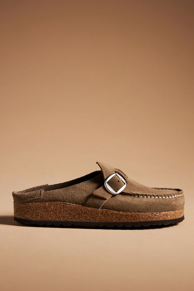 Birkenstock Buckley Suede Clogs #1