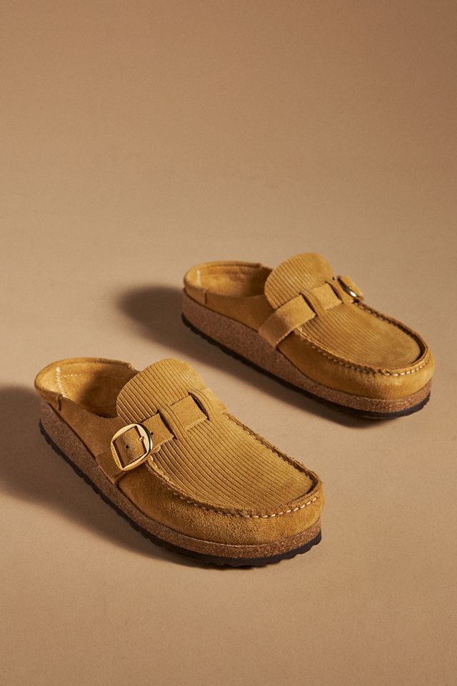 Birkenstock Buckley Suede Clogs #1