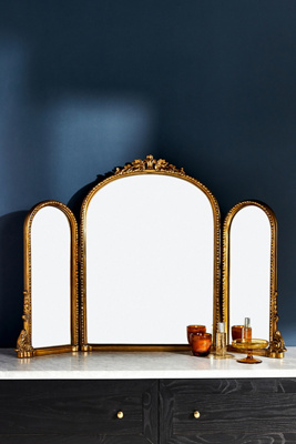 The Gleaming Primrose Triptych Mirror