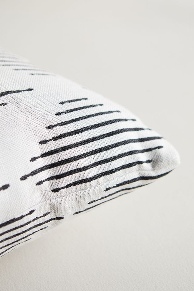 Diamond Lines Outdoor Pillow #1