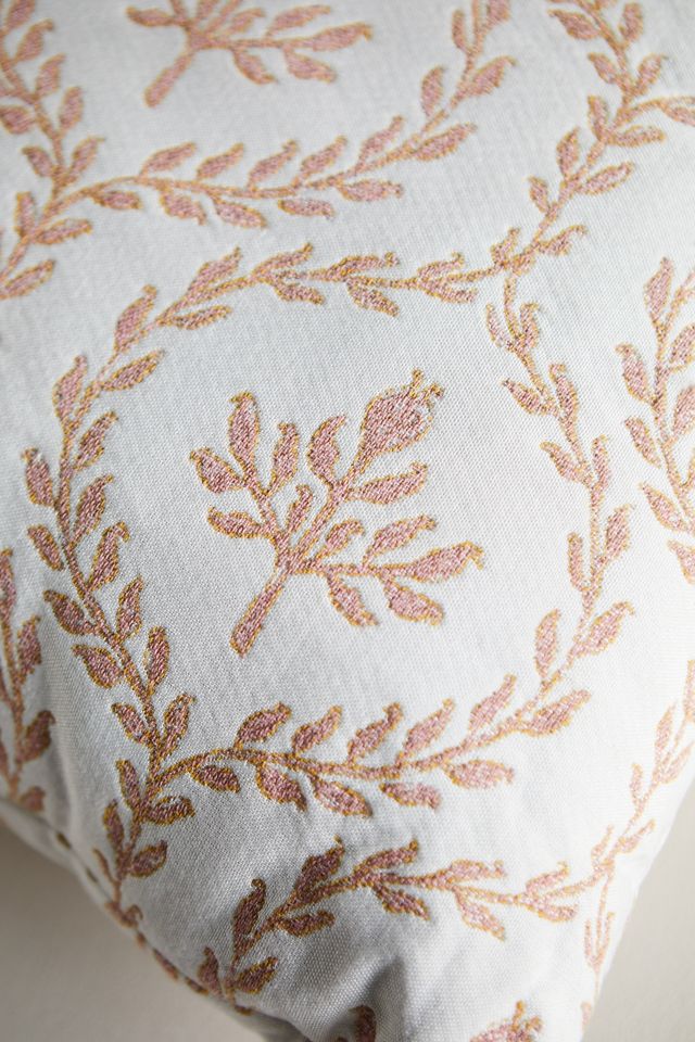 Rose + Vine Outdoor Pillow #1