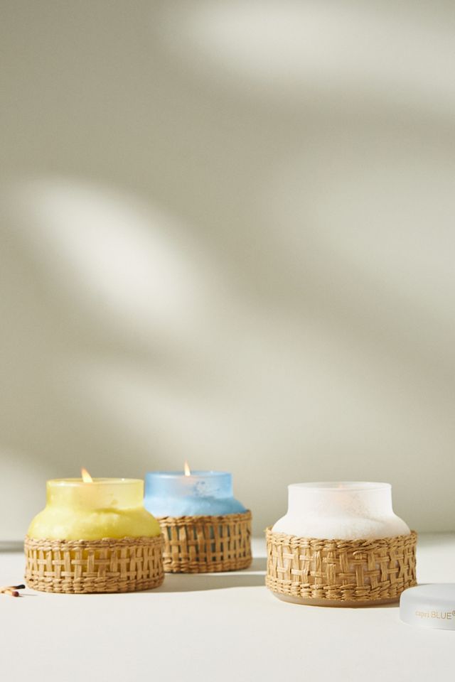 Capri Blue Wrapped Seastone Jar Candle #2