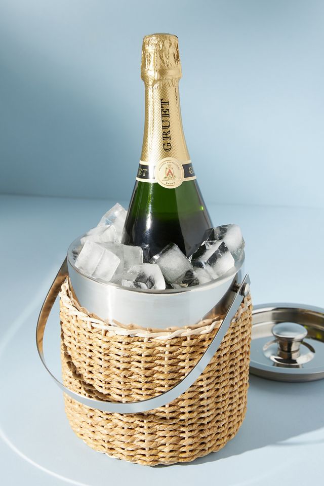 Rattan Ice Bucket #1