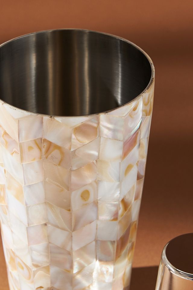 Mother-of-Pearl Cocktail Shaker #3