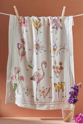 Flamingo Dish Towel