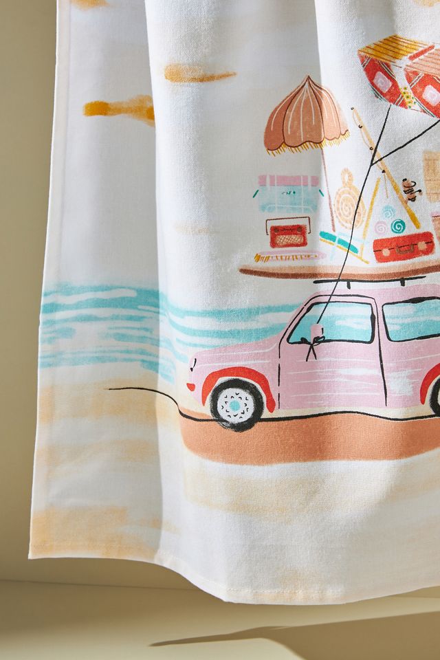 Next Stop Summer Dish Towel #1
