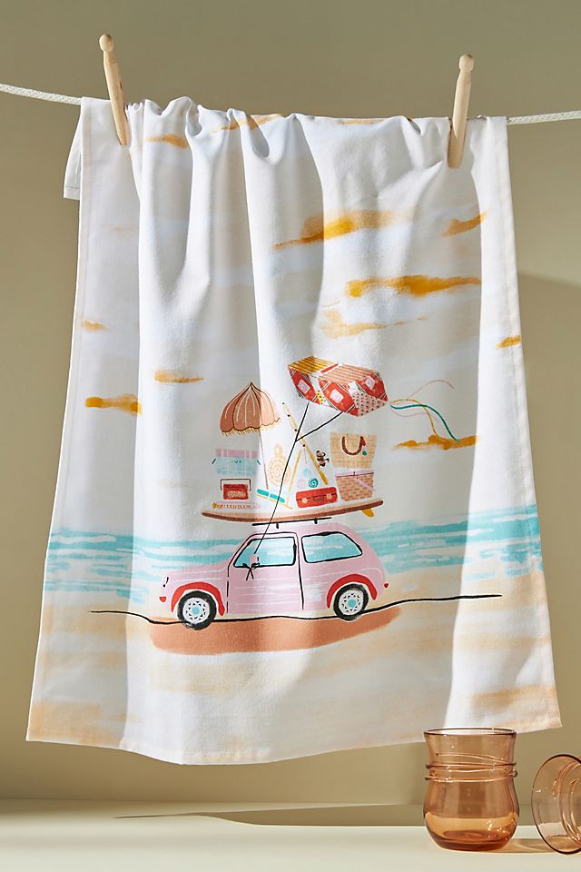 Details about   New from Anthropologie $68 Language of Love Heart Apron and Dishtowel Set 