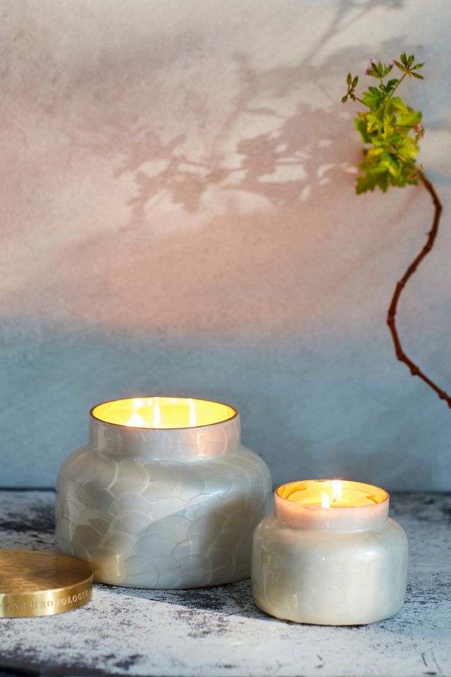 Capri Blue Volcán Gigante Capiz Jar Candle #2