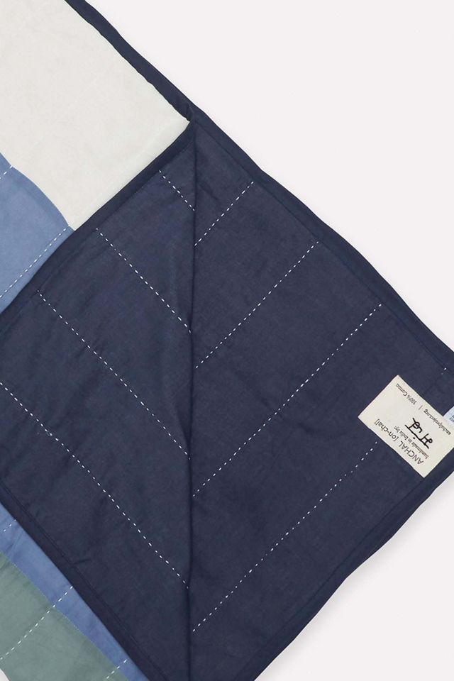 Anchal Multi-Check Quilt Throw #2