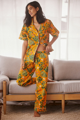 Printfresh Herb Garden Pajama Set | Anthropologie
