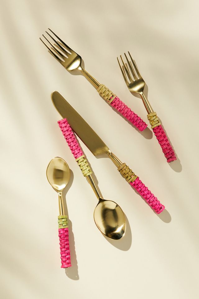 Rattan Flatware #1