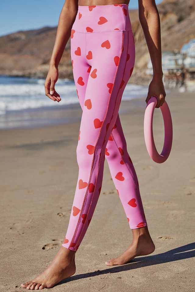 Beach Riot, Pants & Jumpsuits, Beach Riot Dottie Legging Heart