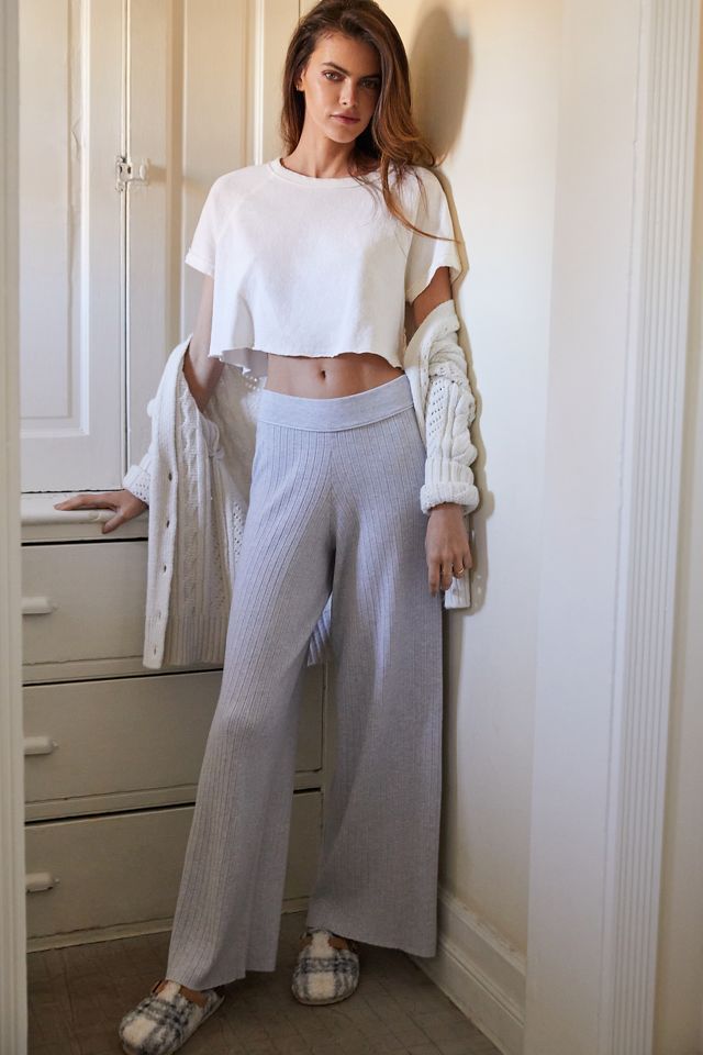 Daily Practice by Anthropologie Wide Leg Lounge Pants