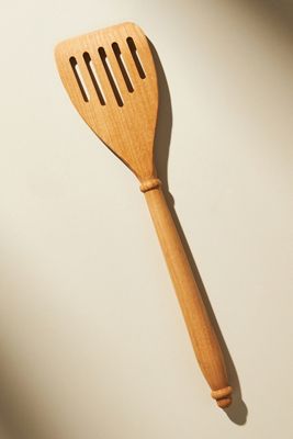 Wooden Slotted Spatula