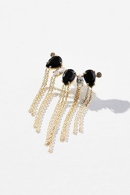 Folded Gold Post Earrings