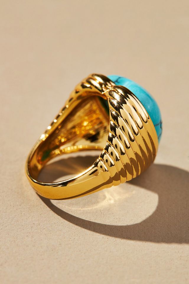 Heart Stone Cocktail Ring #3