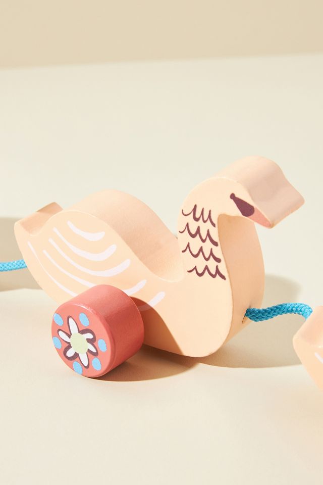 Kids Wooden Goose Pull Toy #1