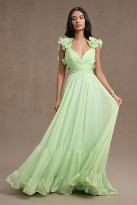 Ruffled Gown