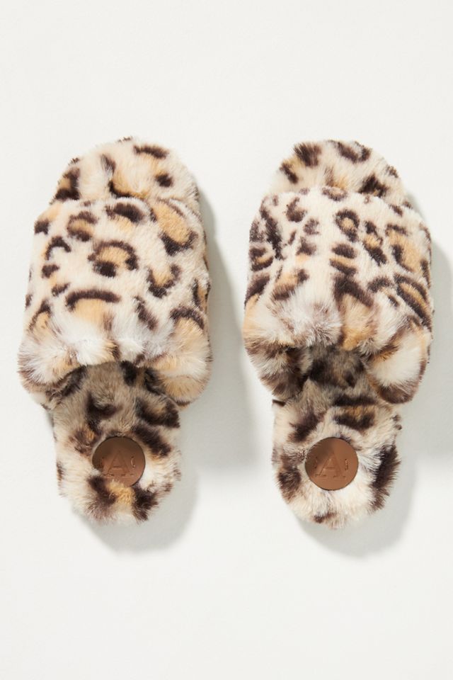 Plush Faux Fur Slippers #1