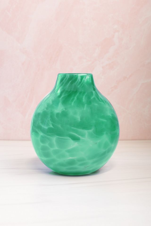 Saban Glass Hand Blown Jug Vase Anthropologie
