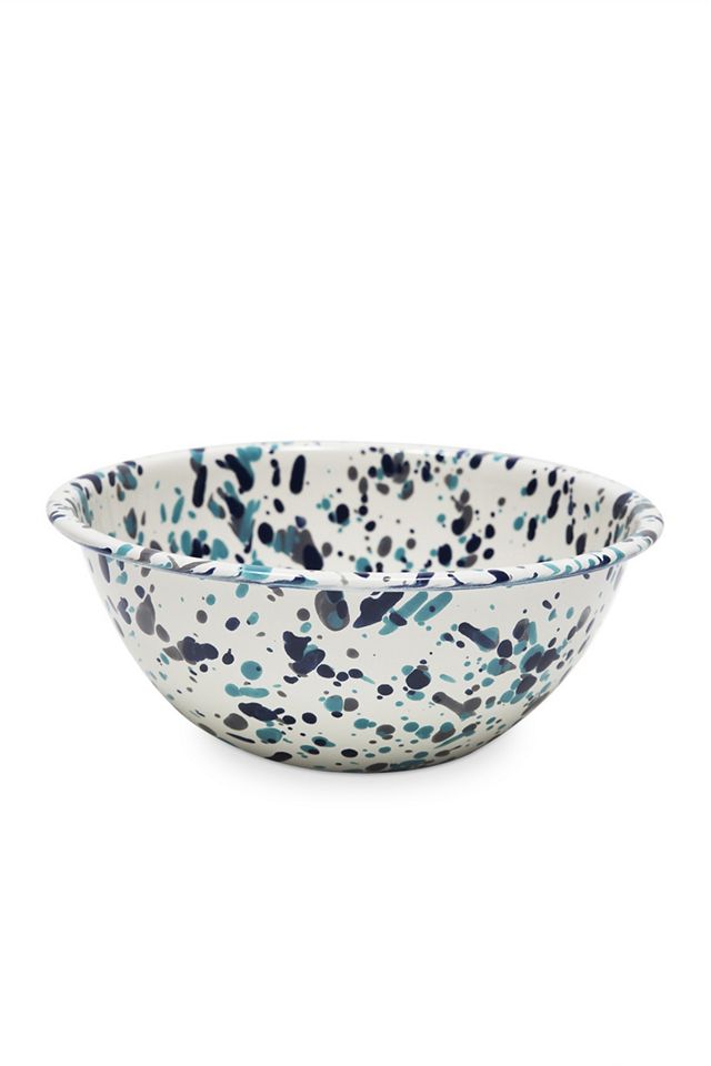 Crow Canyon Home Catalina Enamelware Serving Bowl #1