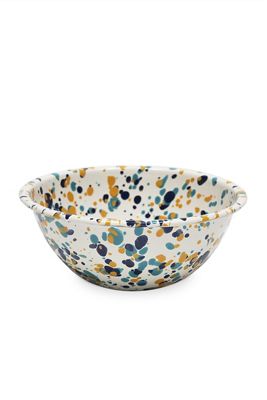 Crow Canyon Home Catalina Enamelware Serving Bowl