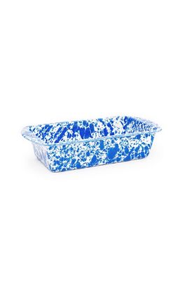 Crow Canyon Home Splatter Enamelware Loaf Pan