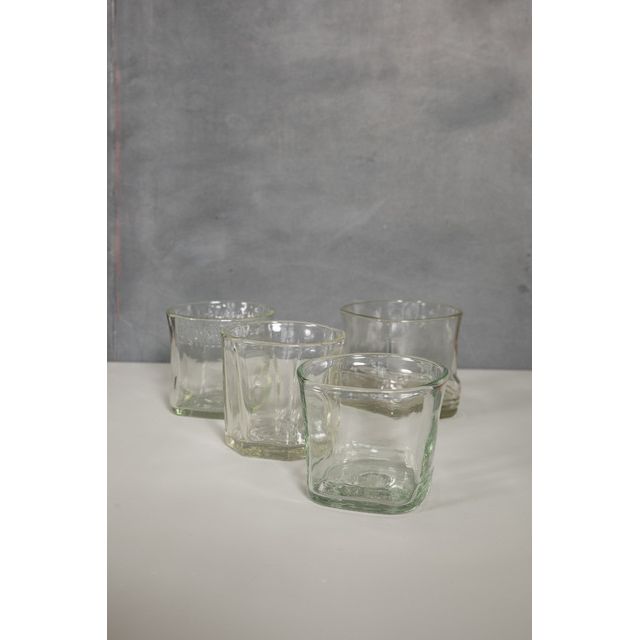 Remark Glass Square Rocks Glass, Set of 2 #1